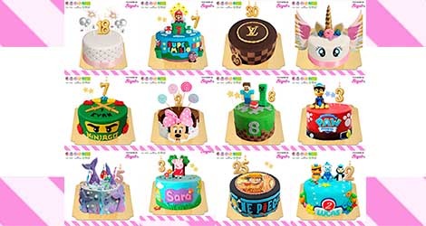 ¿Buscas un pastel de cumpleaños vegano y personalizado entregado en tu casa?